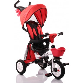 "Byox Παιδικό Τρίκυκλο Ποδήλατο Πτυσσόμενο Byox Παιδικό Τρίκυκλο Ποδήλατο Πτυσσόμενο, Μετατρεπόμενο με Χειρολαβή Γονέα & Σκίαστρο Flexy Lux για 18+ Μηνών Κόκκινο