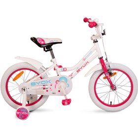 "Byox Little Princess 16"" Παιδικό Ποδήλατo BMX Λευκό" Byox Little Princess 16" Παιδικό Ποδήλατo BMX Λευκό