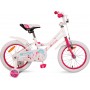 Byox Little Princess 16" Παιδικό Ποδήλατo BMX Λευκό