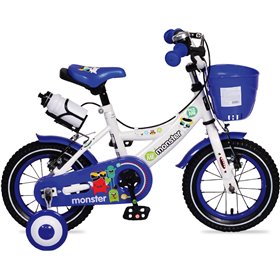 "Byox Monster 1281 12"" Παιδικό Ποδήλατo BMX Μπλε" Byox Monster 1281 12" Παιδικό Ποδήλατo BMX Μπλε