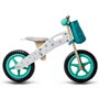 Kinderkraft Παιδικό Ποδήλατο Ισορροπίας Runner Stars Ξύλινο ΛευκόΚωδικός: KK99178 