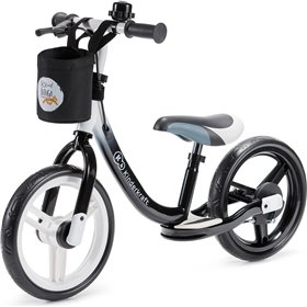 Kinderkraft Παιδικό Ποδήλατο Ισορροπίας Space ΜαύροΚωδικός: KKRSPACBLK00AC 