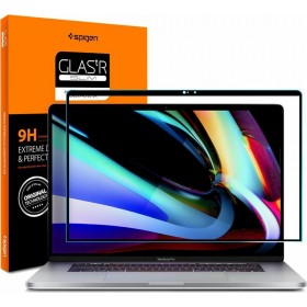 Spigen Slim Tempered Glass for Macbook Pro 16 (2019/2020) Black