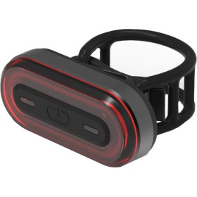 BIKE-0026 Οπίσθιο Φώς Ποδηλάτου με Επαναφορτιζόμενη Μπαταρία Μαύρο