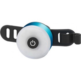 BIKE-0022 Εμπρόσθιο / Οπίσθιο Φώς Ποδηλάτου LED 15Lm, IPX5, Μπλε