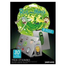 Pyramid International Rick And Morty (Adventures) αυτοκόλλητα για Laptop