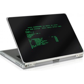 SpeedLink Lares Commodore αυτοκόλλητο για Laptop 15" Μαύρο