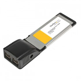 StarTech 2-Port ExpressCard 1394b FireWire Laptop Adapter StarTech 2-Port ExpressCard 1394b FireWire Laptop Adapter