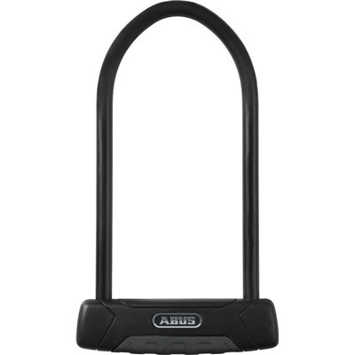 Abus U-Lock Granit Plus Κλειδαριά Ποδηλάτου Πέταλο με Κλειδί Μαύρη