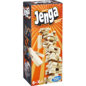Hasbro Επιτραπέζιο Παιχνίδι Jenga για 1+ Παίκτες 6+ ΕτώνΚωδικός: A2120  Hasbro Επιτραπέζιο Παιχνίδι Jenga για 1+ Παίκτες 6+ ΕτώνΚωδικός: A2120