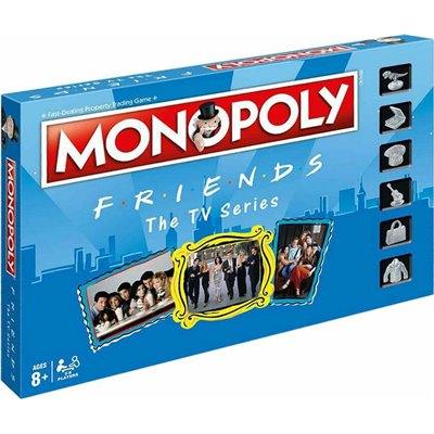 Winning Moves Επιτραπέζιο Παιχνίδι Monopoly Friends για 2-6 Παίκτες 8+ ΕτώνΚωδικός: 027229 