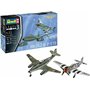 Revell Σετ Πολεμικά Αεροπλάνα Me262 &amp P-51B με Χρώματα &amp Κόλλα