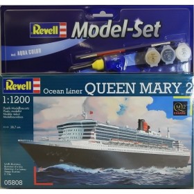 Revell Set Queen Mary 2 Κρουαζιερόπλοιο Revell Set Queen Mary 2 Κρουαζιερόπλοιο