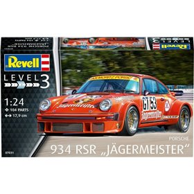 "Revell Porsche 934 RSR ""Jagermeister"" 1:24" Revell Porsche 934 RSR "Jagermeister" 1:24