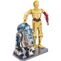 Fascinations Metal Earth Star Wars: C-3PO and R2-D2 Deluxe Model Kit