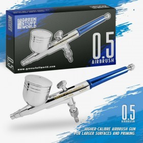 Dual-action GSW Airbrush 0.5 mm (Αερογράφος Διπλής λειτουργίας GSW 0.5mm) Dual-action GSW Airbrush 0.5 mm (Αερογράφος Διπλής λειτουργίας GSW 0.5mm)