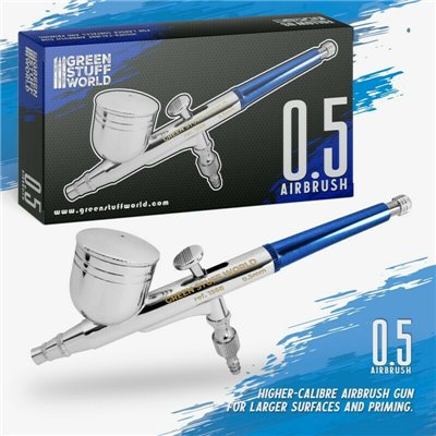 Dual-action GSW Airbrush 0.5 mm (Αερογράφος Διπλής λειτουργίας GSW 0.5mm)