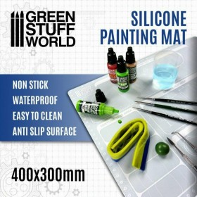 Green Stuff World Silicone Painting Mat 400x300mm Green Stuff World Silicone Painting Mat 400x300mm