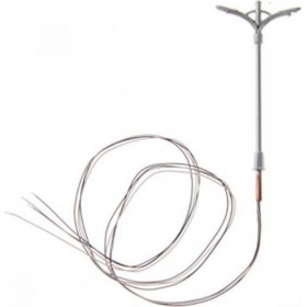 Next Φωτισμός Υπαίθριος Μεταλλικός Μακέτας 1:200 5τμχ 5εκ.