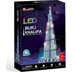 Burj Khalifa 3D 136pcsΚωδικός: 420068  Burj Khalifa 3D 136pcsΚωδικός: 420068