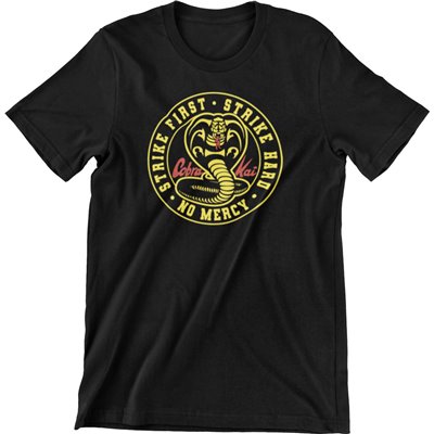 Cobra Kai T-Shirt Μαύρο