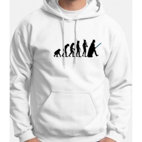 Star Wars Evolution Φούτερ με Κουκούλα σε Λευκό χρώμα