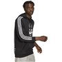 Adidas X Star Wars Ανδρικό Φούτερ με Κουκούλα και Τσέπες Μαύρο GS6321