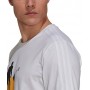 Adidas X Star Wars The Mandalorian Ανδρικό T-shirt Λευκό με Στάμπα