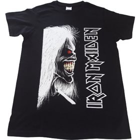B&ampC Iron Maiden T-Shirt Black