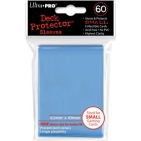 Ultra Pro Card Sleeves Light Blue 62x89mm (Small) 60τμχ
