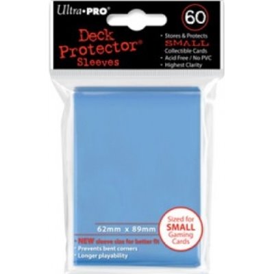 Ultra Pro Card Sleeves Light Blue 62x89mm (Small) 60τμχ