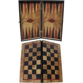 Σκάκι / Τάβλι 48x48cm Οξιά