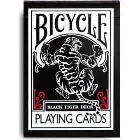 Bicycle Black Tiger Red by Ellusionist Bicycle Black Tiger Red by Ellusionist