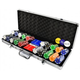 Supergifts Βαλίτσα Αλουμινίου με 500 Μάρκες Πόκερ O38/12gr με Αξία Supergifts Βαλίτσα Αλουμινίου με 500 Μάρκες Πόκερ O38/12gr με Αξία