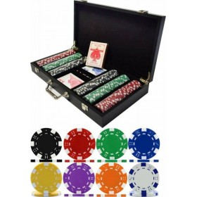 Supergifts Ξύλινη Βαλίτσα με 300 Μάρκες Πόκερ / Ζάρια / 2 Τράπουλες Χάρτινες Supergifts Ξύλινη Βαλίτσα με 300 Μάρκες Πόκερ / Ζάρια / 2 Τράπουλες Χάρτινες