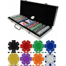 Supergifts Βαλίτσα Αλουμινίου με 500 Μάρκες Πόκερ / Ζάρια / 2 Τράπουλες Χάρτινες Supergifts Βαλίτσα Αλουμινίου με 500 Μάρκες Πόκερ / Ζάρια / 2 Τράπουλες Χάρτινες