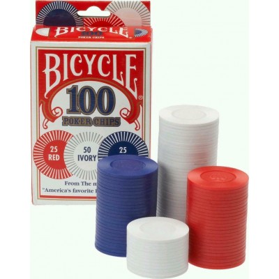 Bicycle Plastic Chips Count