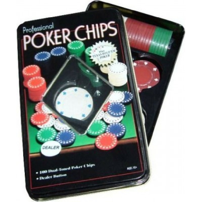Μάρκες Poker σε Μεταλλικό Κουτί 100τμχ