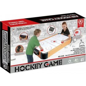 Ξύλινο Επιτραπέζιο Air Hockey 78x38x9 εκ.