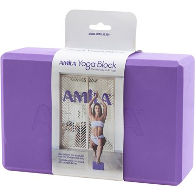 Τούβλο Yoga AMILA Brick Μωβ