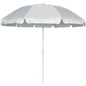 Ομπρέλα Παραλίας Escape 2m 10 Ακτίνες Λευκό
