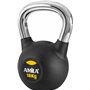 AMILA Kettlebell Rubber Cover Cr Handle 16Kg