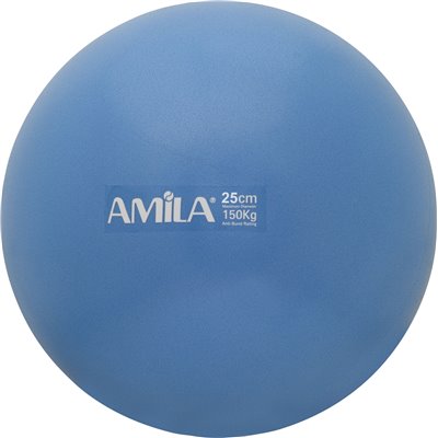 Μπάλα Γυμναστικής AMILA Pilates Ball 25cm Μπλε Bulk