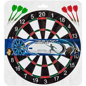 ToyMarkt Στόχος 41cm με 6 Βελάκια