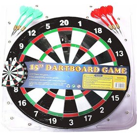 Bull's Πίνακας Στόχου Δύο Όψεων Με Βέλη