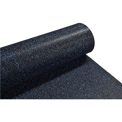 Λαστιχένιο Πάτωμα, Ρολό EPDM, 10x1,2m 6mm Blue Flecks