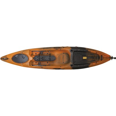 Kayak Dace Pro Angler 12ft (πορτοκαλί/μαύρο)