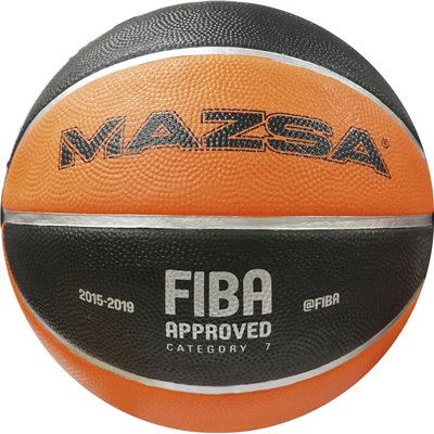 Μπάλα Basket MAZSA 0BB-41516 No. 7 FIBA APPROVED