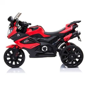 Ηλεκτροκίνητο Scooter 6V με Ήχο Κόκκινο Μαύρο