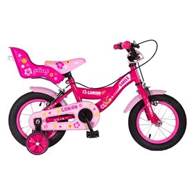 Ποδήλατο Ροζ με Κάθισμα Κούκλας 12'' (Ίντσες) - BMX 